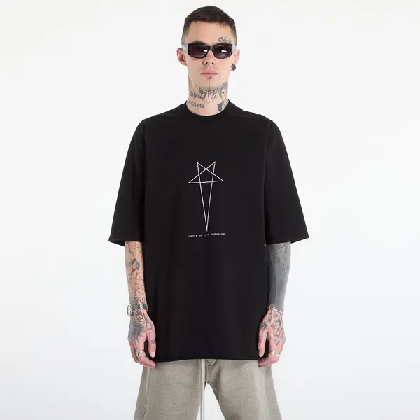 Rick Owens DRKSHDW Тениска Rick Owens DRKSHDW Jumbo Ss T-Shirt Black/ Milk L