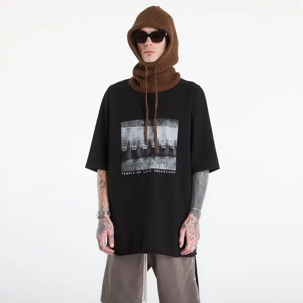 Rick Owens DRKSHDW Тениска Rick Owens DRKSHDW Jumbo Ss T-Shirt Black/ Milk M