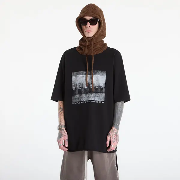 Rick Owens DRKSHDW Тениска Rick Owens DRKSHDW Jumbo Ss T-Shirt Black/ Milk S