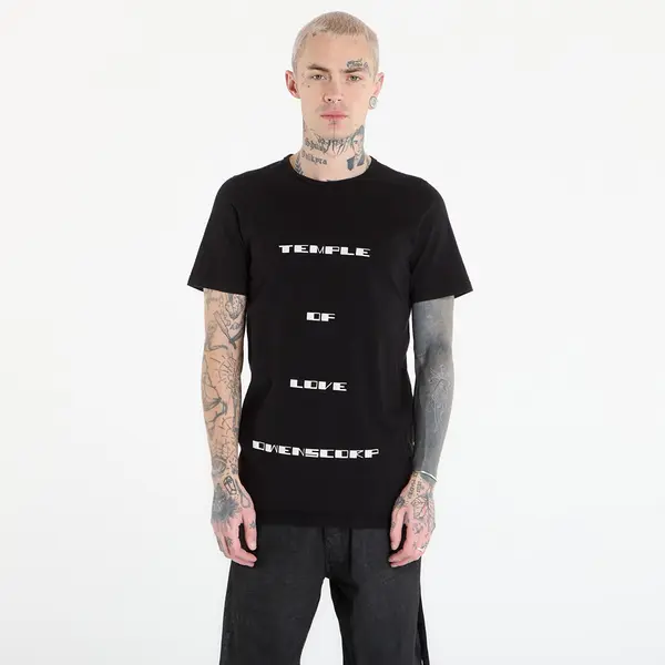 Rick Owens DRKSHDW Тениска Rick Owens DRKSHDW Level T-Shirt Black/ Milk XXL