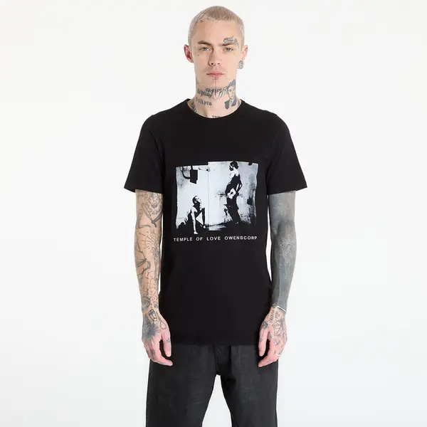 Rick Owens DRKSHDW Тениска Rick Owens DRKSHDW Level T-Shirt Black/ Milk XXL