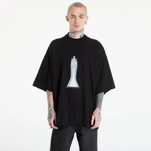 Rick Owens DRKSHDW Тениска Rick Owens DRKSHDW Tommy T-Shirt Black/ Milk Universal