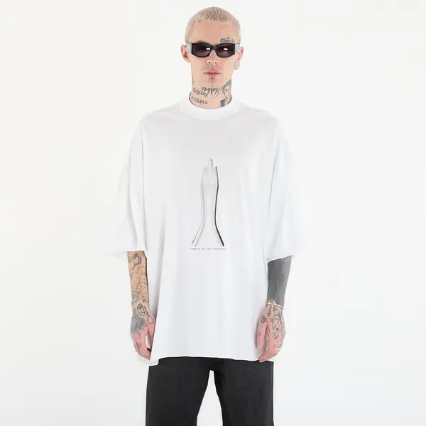 Rick Owens DRKSHDW Тениска Rick Owens DRKSHDW Tommy T-Shirt Milk/ Black Universal