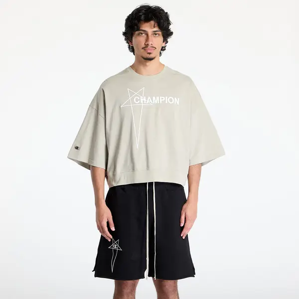 Rick Owens DRKSHDW Тениска Rick Owens DRKSHDW x Champion Tommy Cropped Tee Pearl XXL