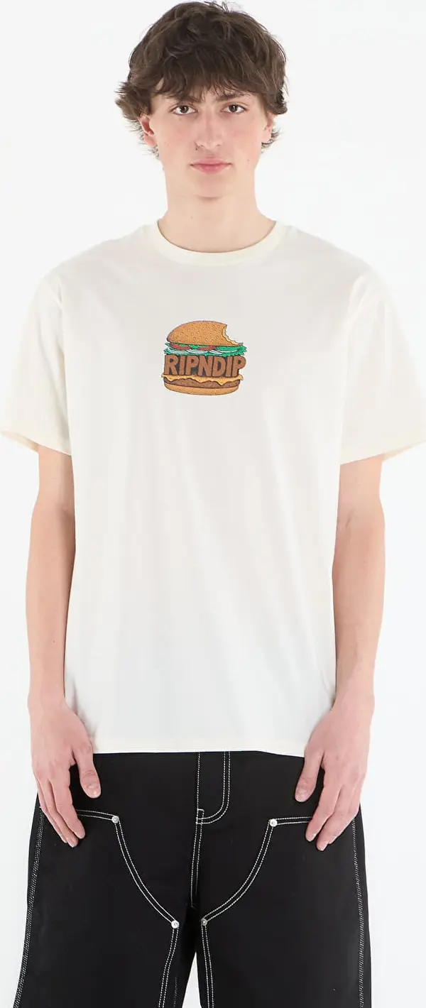 RIPNDIP Тениска RIPNDIP Bite Me Tee Bone L