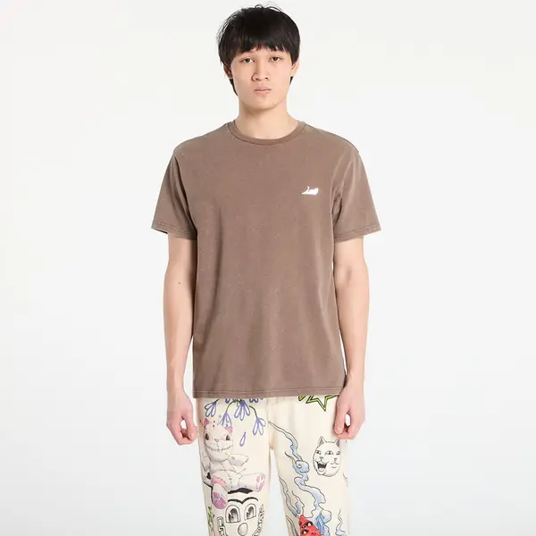 RIPNDIP Тениска RIPNDIP Castanza Short Sleeve Tee Brown Vintage Wash L