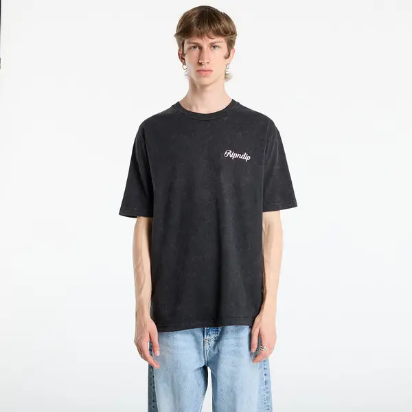 RIPNDIP Тениска RIPNDIP Memories Tee Black Vintage Wash S