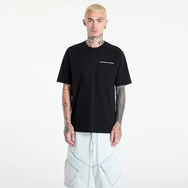 RIPNDIP Тениска RIPNDIP Middle Finger Cat Pocket Tee Black S