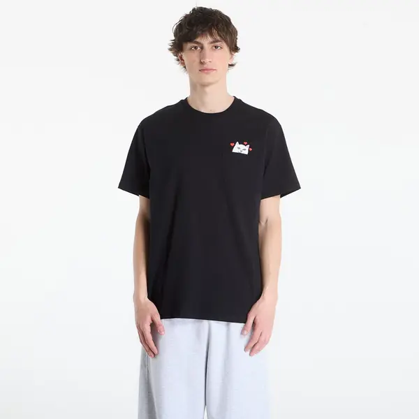RIPNDIP Тениска RIPNDIP Nermal Loves Pocket Tee Black Wash L