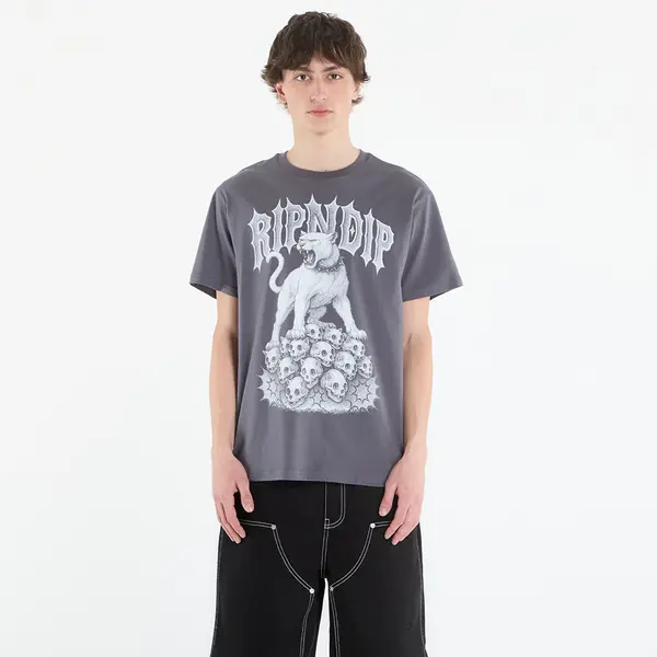 RIPNDIP Тениска RIPNDIP Wasteland Tee Charcoal S