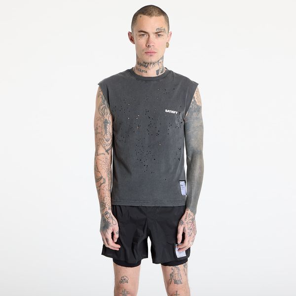 Satisfy Тениска Satisfy MothTech Muscle Tee 00A02/ Aged Black S