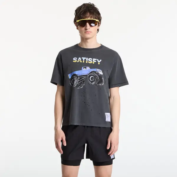 Satisfy Тениска Satisfy MothTech T-Shirt Aged Black EST5 L