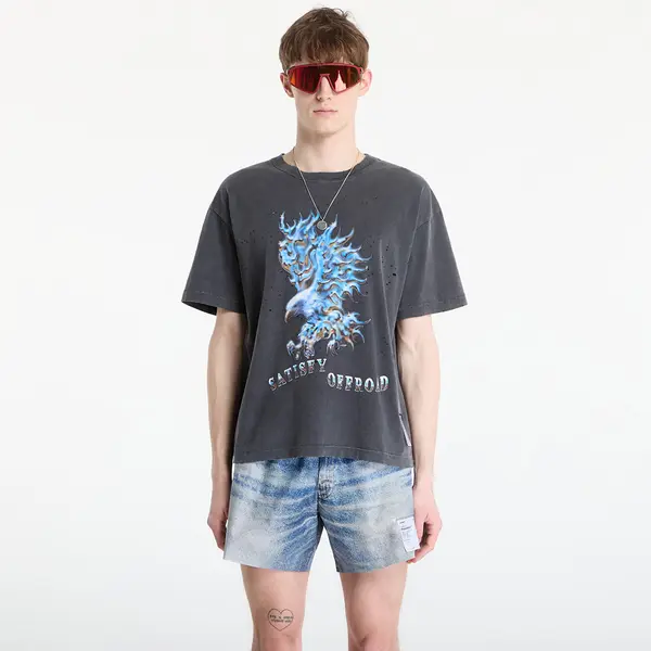 Satisfy Тениска Satisfy MothTech T-Shirt Aged Black L