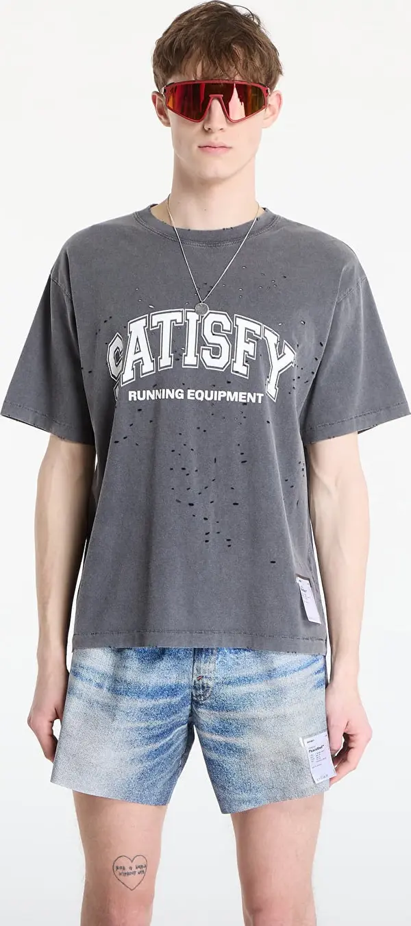 Satisfy Тениска Satisfy MothTech T-Shirt Aged Black XS