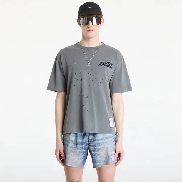 Satisfy Тениска Satisfy MothTech T-Shirt Faded Black L