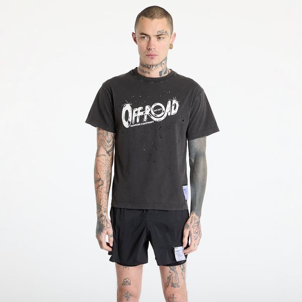 Satisfy Тениска Satisfy MothTech T-Shirt UNISEX Aged Black S