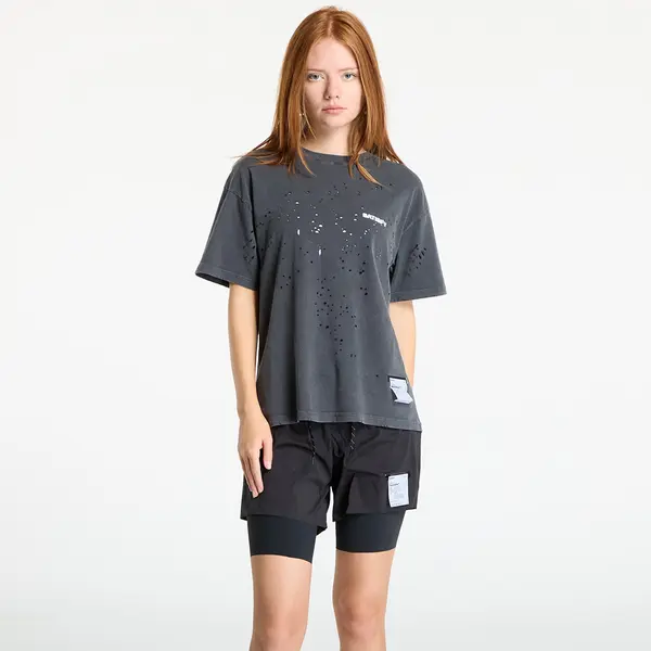 Satisfy Тениска Satisfy MothTech T-Shirt UNISEX Aged Black XS
