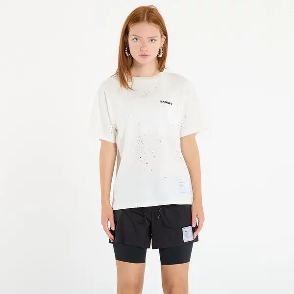 Satisfy Тениска Satisfy MothTech T-Shirt UNISEX Off-White XS