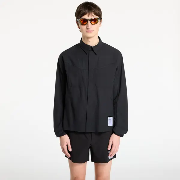 Satisfy Тениска Satisfy PeaceShell River Shirt Black S