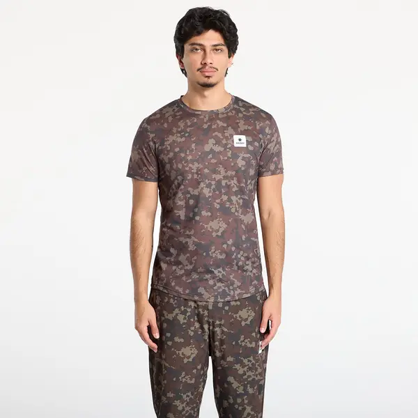 SAYSKY Тениска SAYSKY Camo Combat T-Shirt Brown AOP M