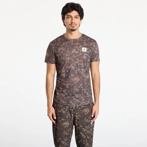 SAYSKY Тениска SAYSKY Camo Combat T-Shirt Brown AOP XL