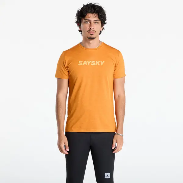 SAYSKY Тениска SAYSKY Logo Pace T-Shirt Orange L