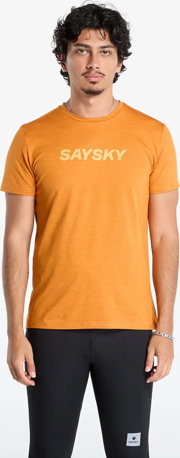 SAYSKY Тениска SAYSKY Logo Pace T-Shirt Orange M