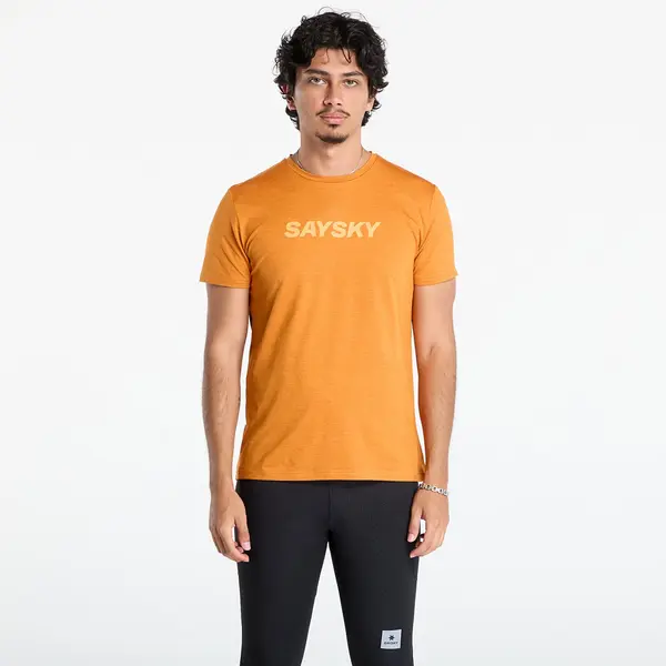 SAYSKY Тениска SAYSKY Logo Pace T-Shirt Orange S