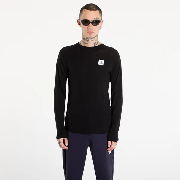 SAYSKY Тениска SAYSKY Merino 165 Base Layer Long Sleeve Black XL