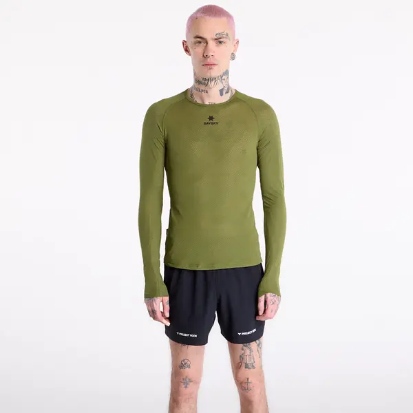 SAYSKY Тениска SAYSKY Mesh Base Layer Long Sleeve Green XL