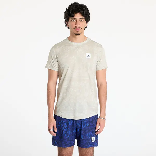 SAYSKY Тениска SAYSKY Paisley Combat T-shirt Beige Paisley AOP S