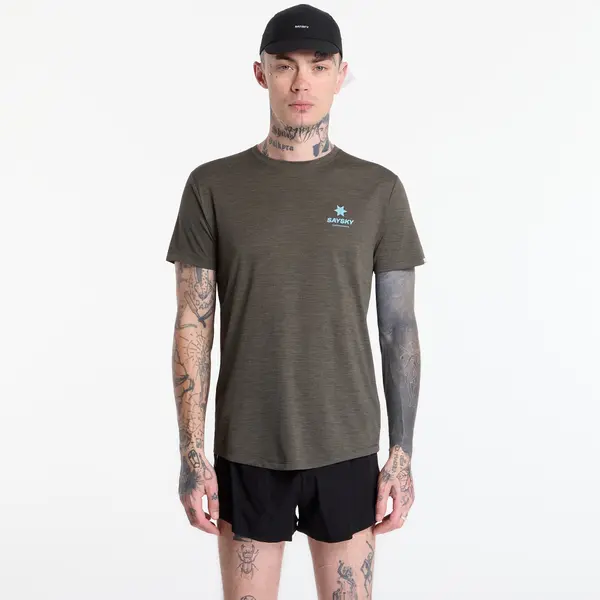SAYSKY Тениска SAYSKY Statement Combat Pro T-shirt Green S