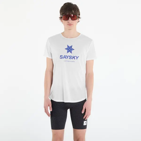 SAYSKY Тениска SAYSKY Zig Zag Flow T-shirt White XL