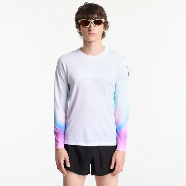 SOAR Running Тениска SOAR Ls Hot Weather T White/ Blue L