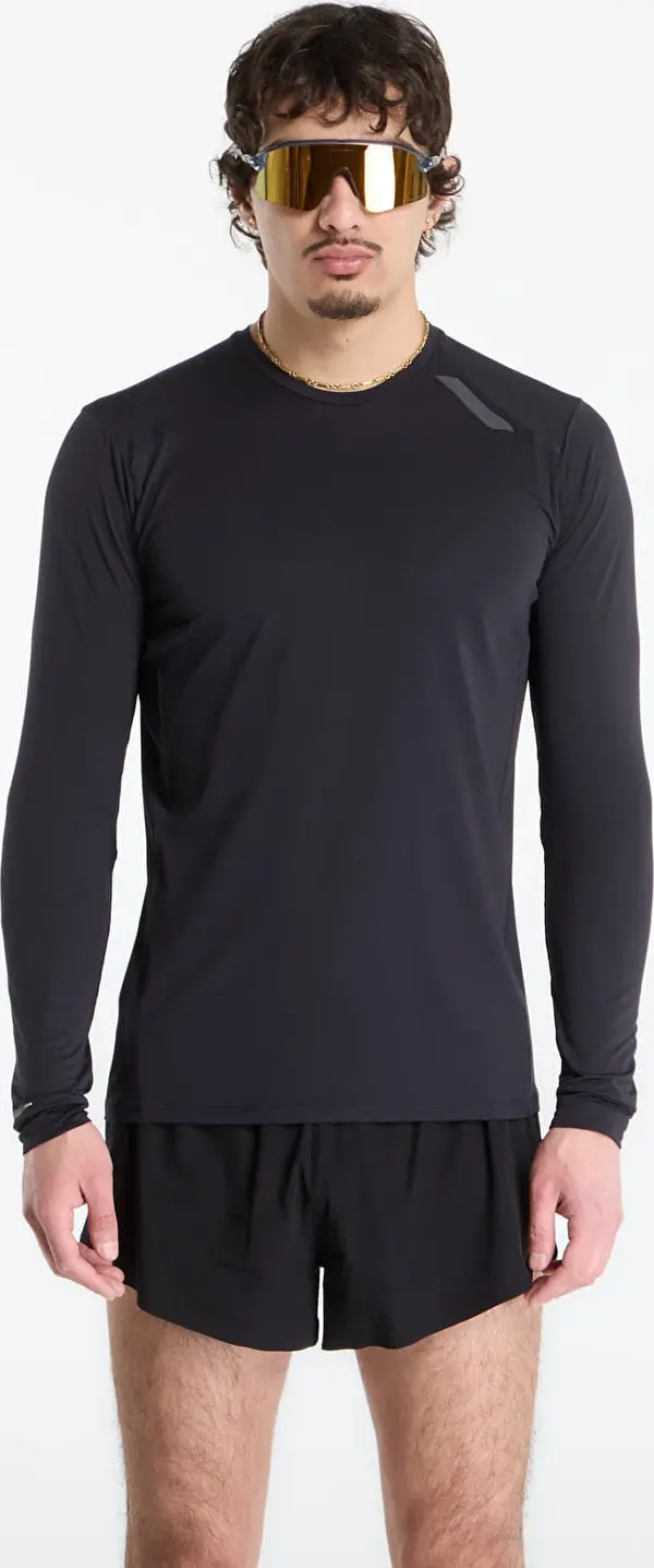 SOAR Running Тениска SOAR Ls Tech T Black L