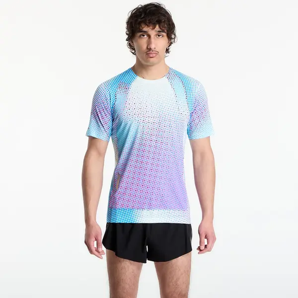 SOAR Running Тениска SOAR Printed Tech T Blue/ Magenta S