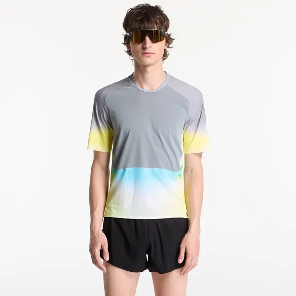 SOAR Running Тениска SOAR Trail Top UNISEX Silver Grey/ Citrus L