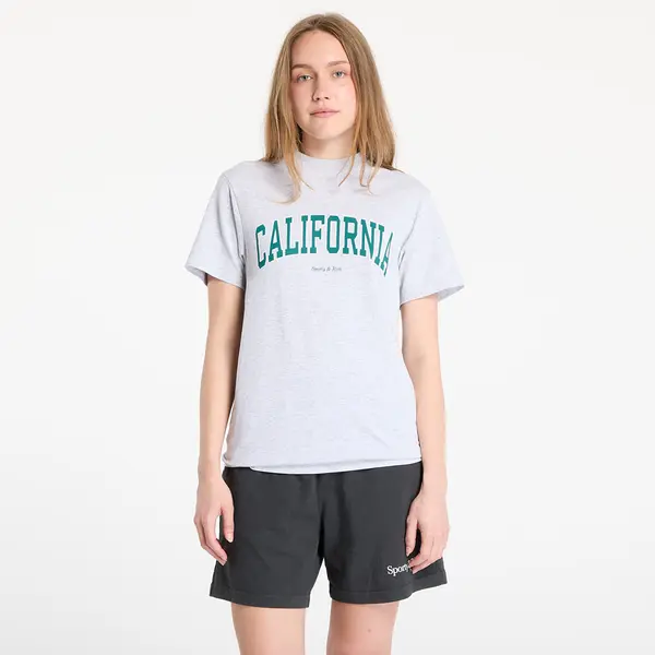 Sporty & Rich Тениска Sporty & Rich California T-Shirt Heather Gray XS