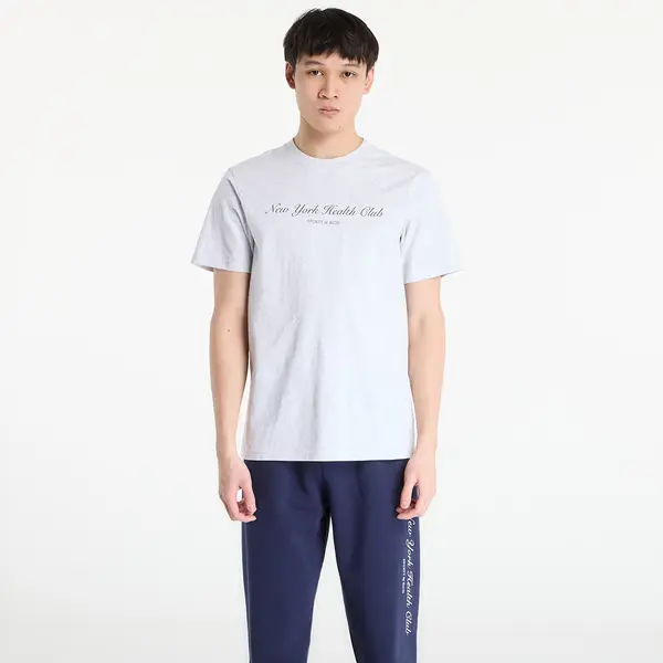 Sporty & Rich Тениска Sporty & Rich NY Health Club T-Shirt UNISEX Heather Gray M