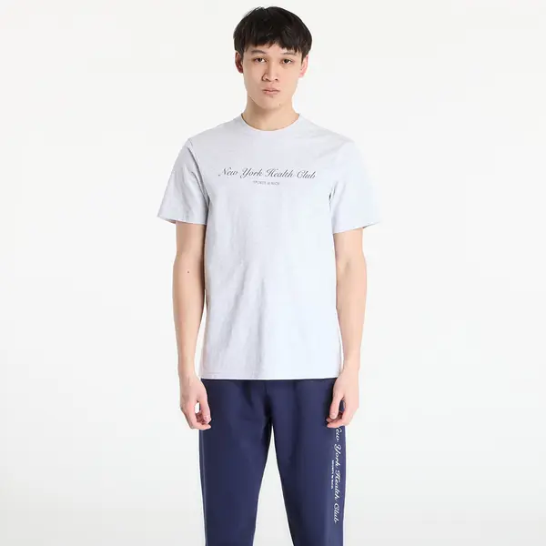 Sporty & Rich Тениска Sporty & Rich NY Health Club T-Shirt UNISEX Heather Gray S