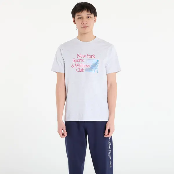 Sporty & Rich Тениска Sporty & Rich NY Motion T-Shirt UNISEX Heather Gray XL