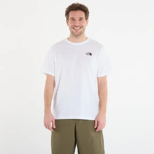 The North Face Тениска The North Face Box Nse Regular Short Sleeve Tee TNF White XL