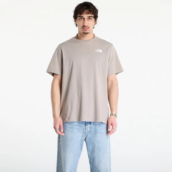 The North Face Тениска The North Face Evolution Box Nse Short Sleeve Tee Stone Slab M