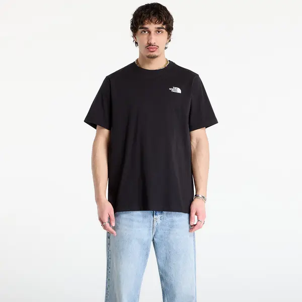 The North Face Тениска The North Face Evolution Box Nse Short Sleeve Tee TNF Black/ TNF White XXL