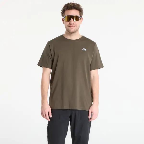 The North Face Тениска The North Face Evolution Simple Dome Short Sleeve Tee New Taupe Green L