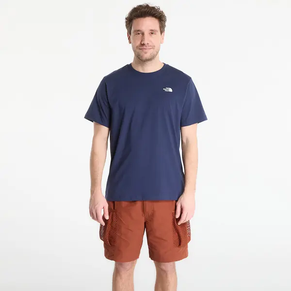 The North Face Тениска The North Face Evolution Simple Dome Short Sleeve Tee Summit Navy XXL