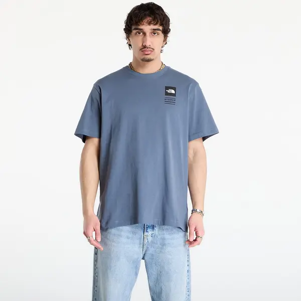 The North Face Тениска The North Face Icon Celebration Regular Short Sleeve Tee-Graphic Granite Grey M