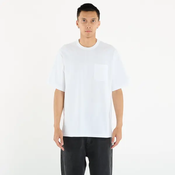 The North Face Тениска The North Face M Dome Relaxed Ss Pocket Tee TNF White M