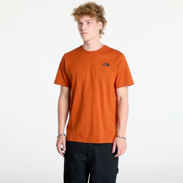 The North Face Тениска The North Face M S/S Box Nse Celebration Tee Earthen Copper S