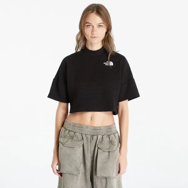 The North Face Тениска The North Face Mhysa Short Sleeve Top TNF Black M